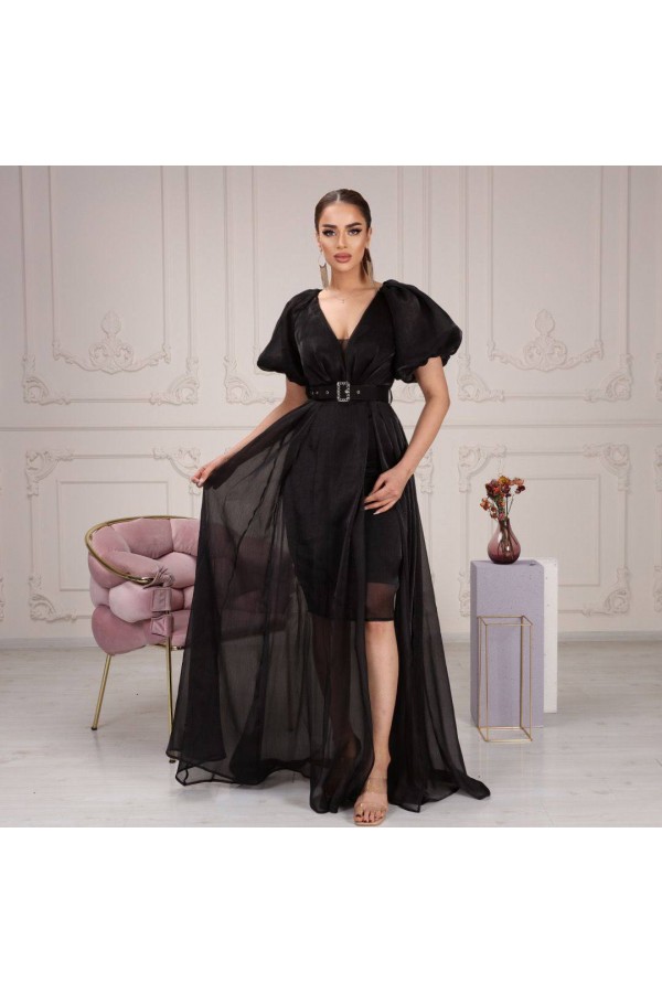 113170 black Evening dress