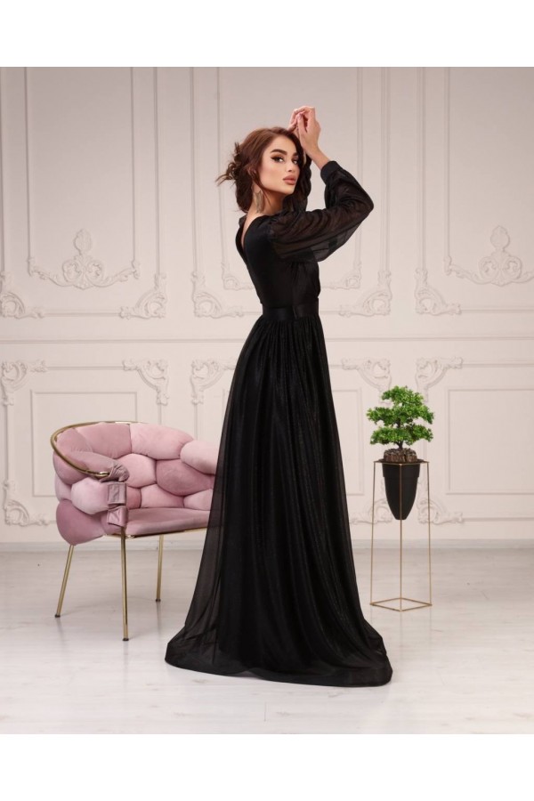 113177 black Evening dress