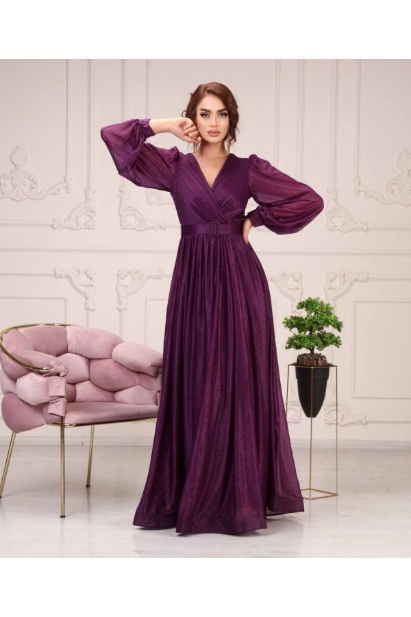 113179 purple Evening dress