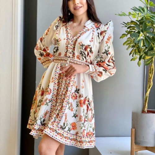 113499 TOPTAN DESENLİ ELBİSE 113499 TOPTAN DESENLİ ELBİSE toptan bayan giyim