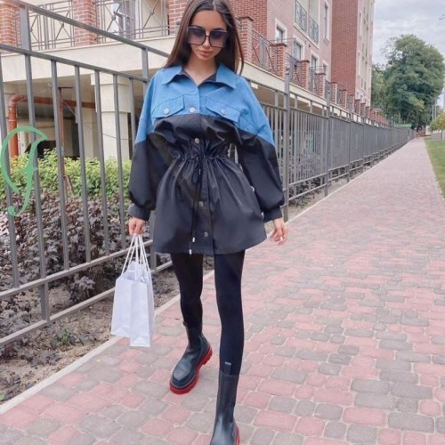 113534 TOPTAN SİYAH GÖMLEK toptan bayan giyim