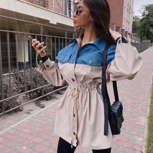 113535 TOPTAN EKRU GÖMLEK toptan bayan giyim