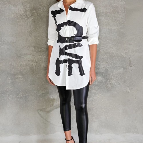 113537 TOPTAN SİYAH GÖMLEK toptan bayan giyim