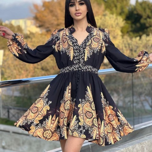 113566 TOPTAN DESENLİ ELBİSE 113566 TOPTAN DESENLİ ELBİSE toptan bayan giyim