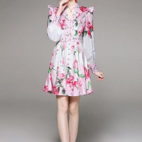 113641 TOPTAN DESENLİ ELBİSE 113641 TOPTAN DESENLİ ELBİSE toptan bayan giyim