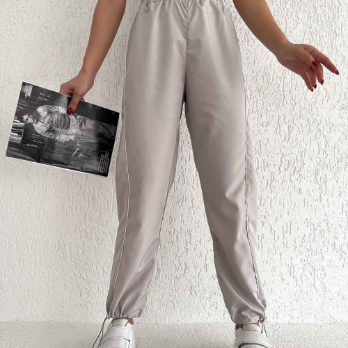 113808 TOPTAN GRİ PANTOLON toptan bayan giyim