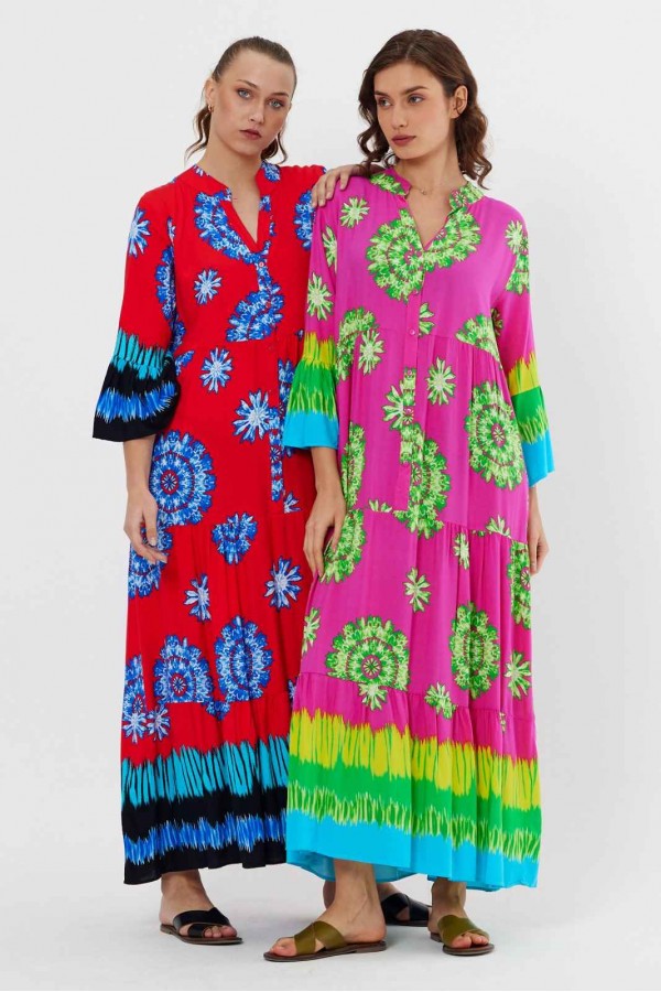 113909 patterned DRESS