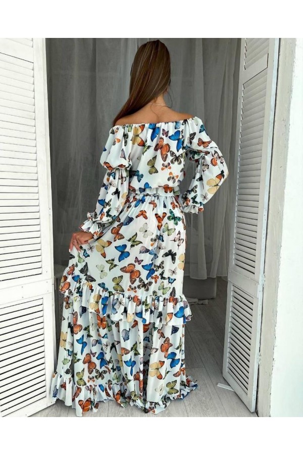 113948 patterned Skirt