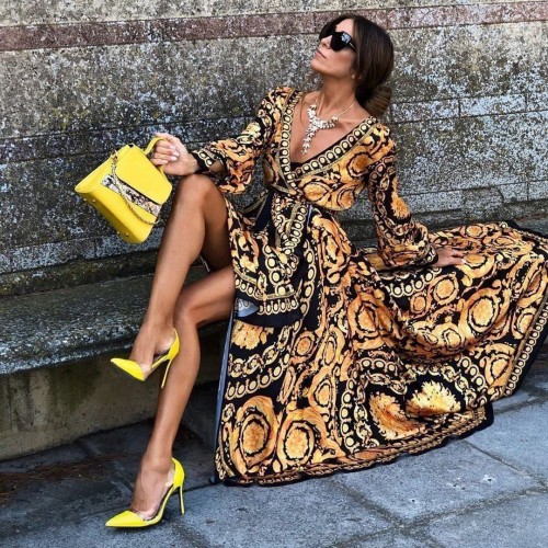 113961 TOPTAN DESENLİ ELBİSE toptan bayan giyim