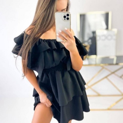 114030 TOPTAN SİYAH ELBİSE 114030 TOPTAN SİYAH ELBİSE toptan bayan giyim