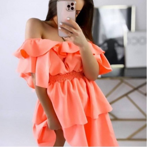 114032 TOPTAN SOMON ELBİSE toptan bayan giyim