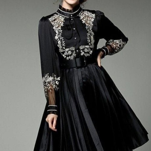 114222 TOPTAN SİYAH ELBİSE 114222 TOPTAN SİYAH ELBİSE toptan bayan giyim