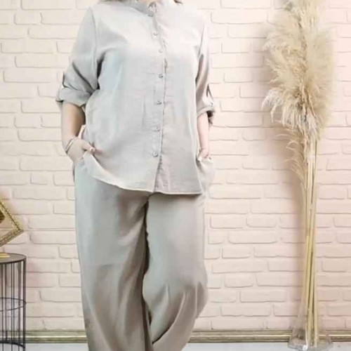 114541 TOPTAN BEJ PANTOLON TAKIM 114541 TOPTAN BEJ PANTOLON TAKIM toptan bayan giyim