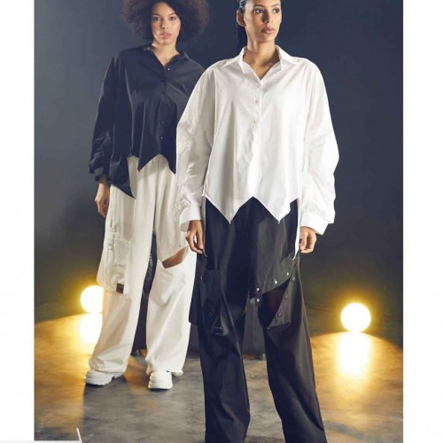 114606 TOPTAN SİYAH GÖMLEK 114606 TOPTAN SİYAH GÖMLEK toptan bayan giyim