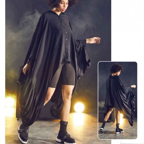 114672 TOPTAN SİYAH GÖMLEK 114672 TOPTAN SİYAH GÖMLEK toptan bayan giyim