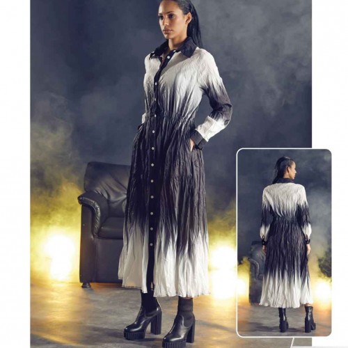 114693 TOPTAN SİYAH ELBİSE toptan bayan giyim