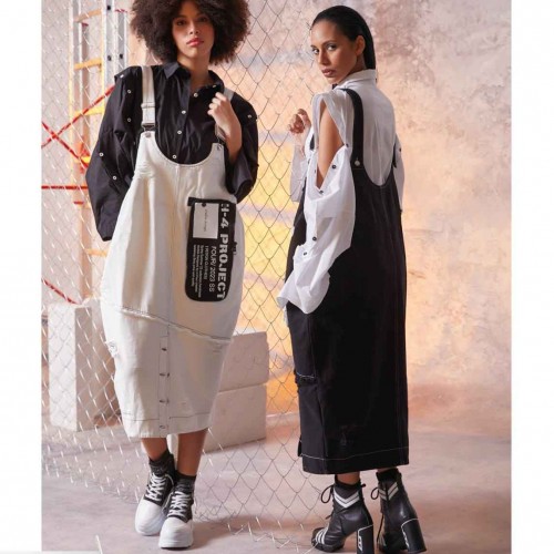 114755 TOPTAN SİYAH ELBİSE toptan bayan giyim