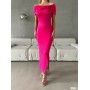 116067 fuchsia Evening dress