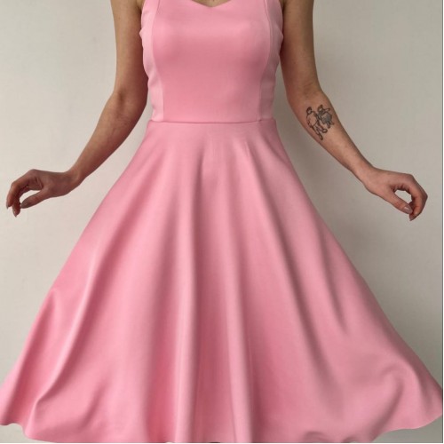 116069 TOPTAN PEMBE ELBİSE 116069 TOPTAN PEMBE ELBİSE toptan bayan giyim