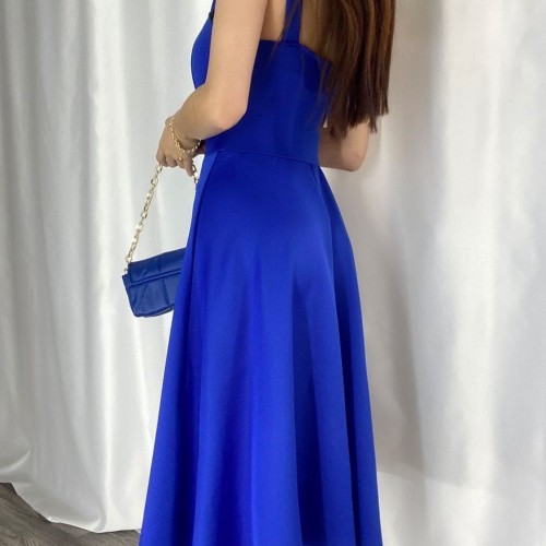 116074 TOPTAN SAKS ELBİSE 116074 TOPTAN SAKS ELBİSE toptan bayan giyim