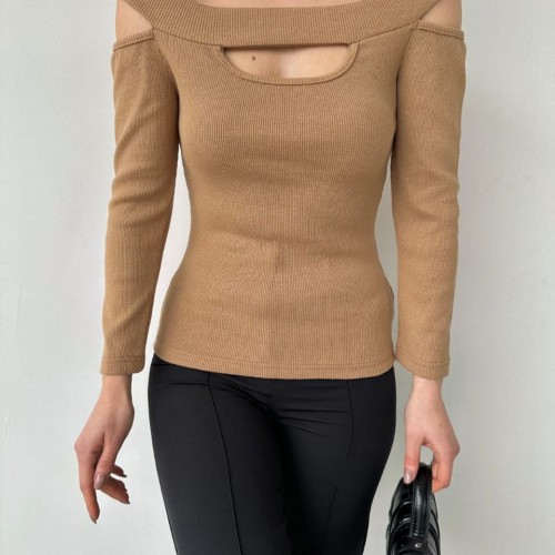 116187 TOPTAN VİZON BLUZ 116187 TOPTAN VİZON BLUZ toptan bayan giyim