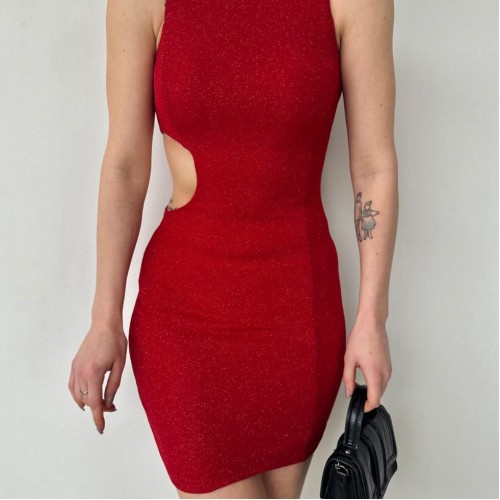 116255 TOPTAN KIRMIZI ELBİSE 116255 TOPTAN KIRMIZI ELBİSE toptan bayan giyim