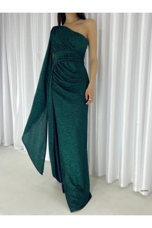 116275 Смарагдовий зелений Вечірня сукня