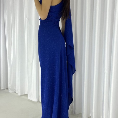 116277 TOPTAN SAKS ABİYE toptan bayan giyim