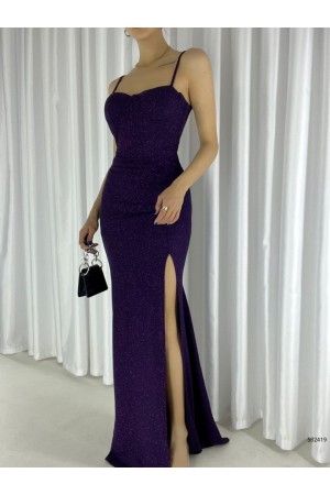 116293 фіолетовий Вечірня сукня
