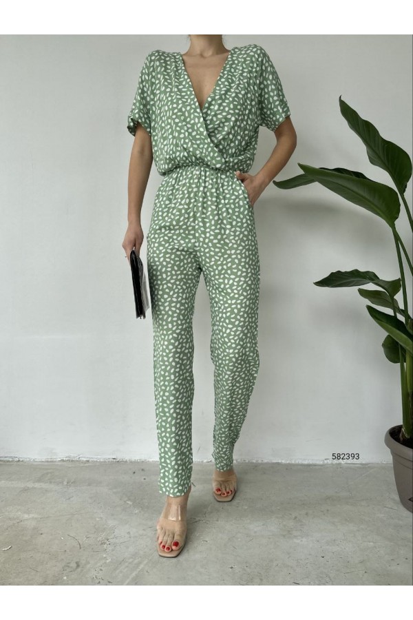116316 patterned OVERALLS