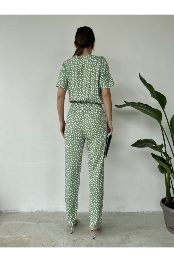 116316 patterned OVERALLS