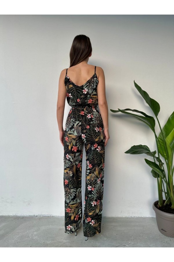 116326 patterned OVERALLS