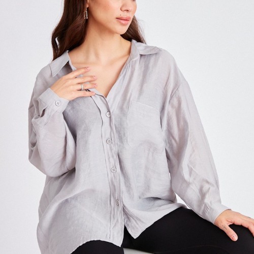 117039 TOPTAN GRİ GÖMLEK 117039 TOPTAN GRİ GÖMLEK toptan bayan giyim