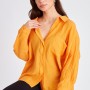 117047 TOPTAN ORANGE GÖMLEK toptan bayan giyim