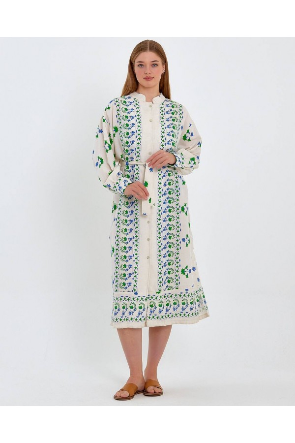 117196 patterned DRESS