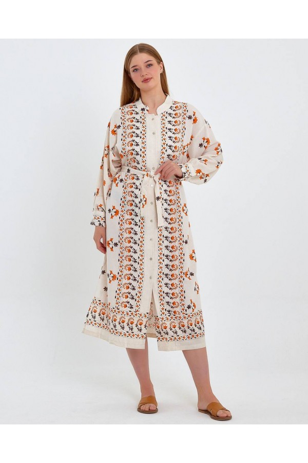 117197 patterned DRESS