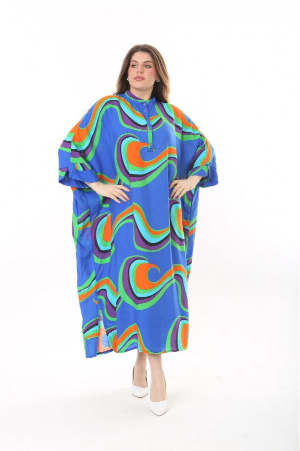 117623 patterned DRESS