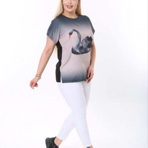 118193 TOPTAN DESENLİ BLUZ 118193 TOPTAN DESENLİ BLUZ toptan bayan giyim