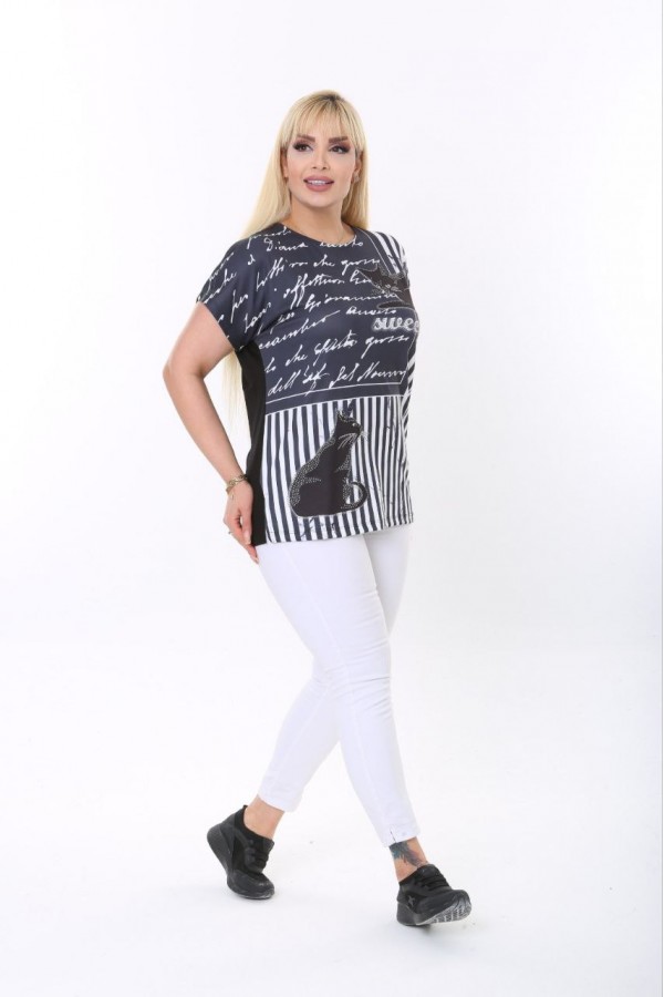 118201 patterned BLOUSE