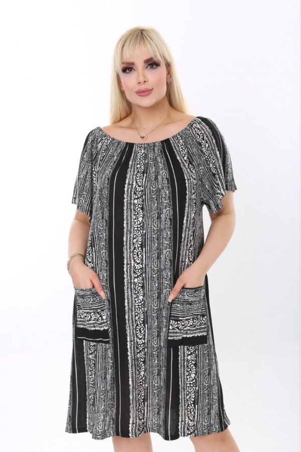 118202 patterned DRESS