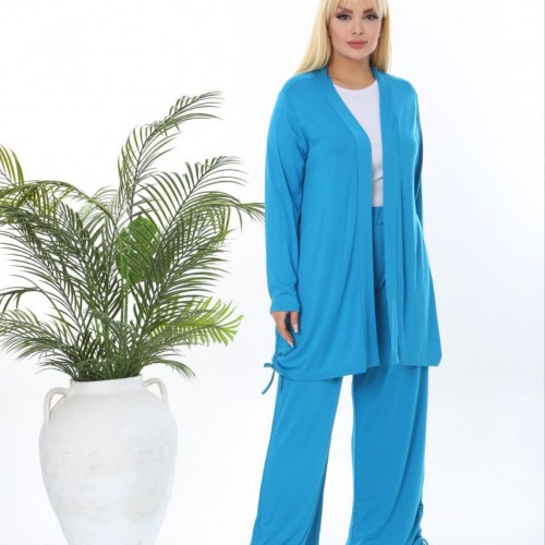 118229 TOPTAN MAVİ PANTOLON TAKIM 118229 TOPTAN MAVİ PANTOLON TAKIM toptan bayan giyim