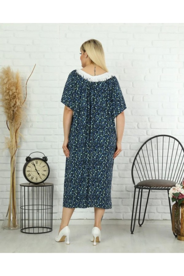 118253 patterned DRESS