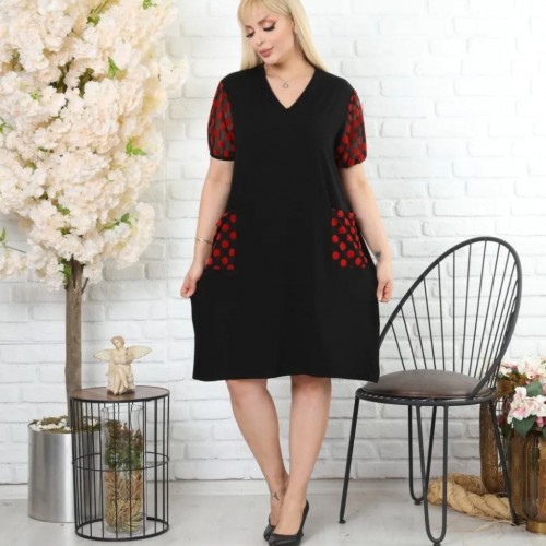 118257 TOPTAN SİYAH ELBİSE toptan bayan giyim