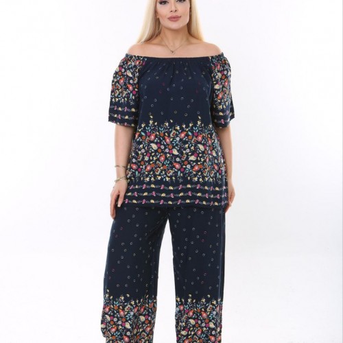 118262 TOPTAN DESENLİ PANTOLON TAKIM 118262 TOPTAN DESENLİ PANTOLON TAKIM toptan bayan giyim