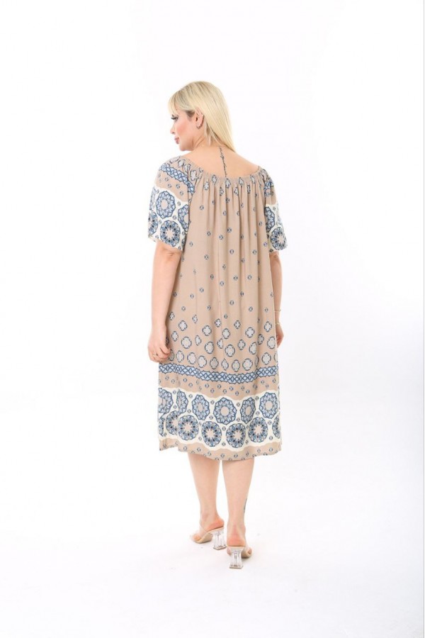 118264 patterned DRESS