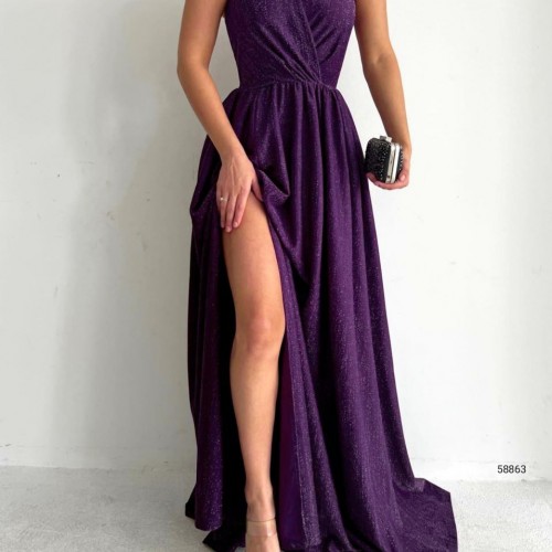 118518 TOPTAN MOR ABİYE toptan bayan giyim