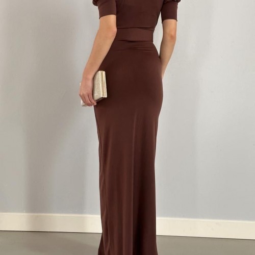 118532 TOPTAN KAHVE ABİYE 118532 TOPTAN KAHVE ABİYE toptan bayan giyim