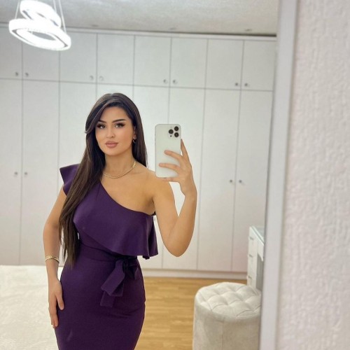 118619 TOPTAN MOR ABİYE toptan bayan giyim