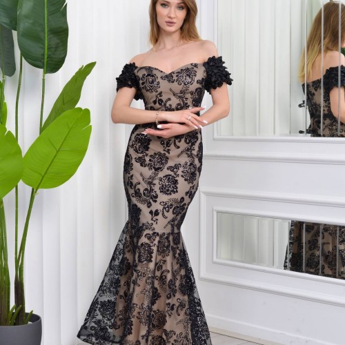 118883 TOPTAN SİYAH ABİYE 118883 TOPTAN SİYAH ABİYE toptan bayan giyim