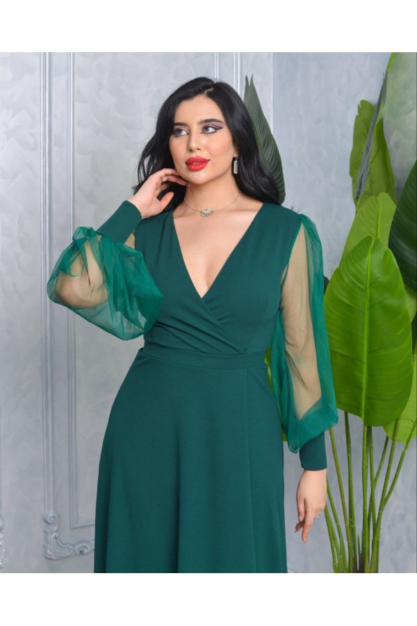 118914 Emerald Green Evening dress